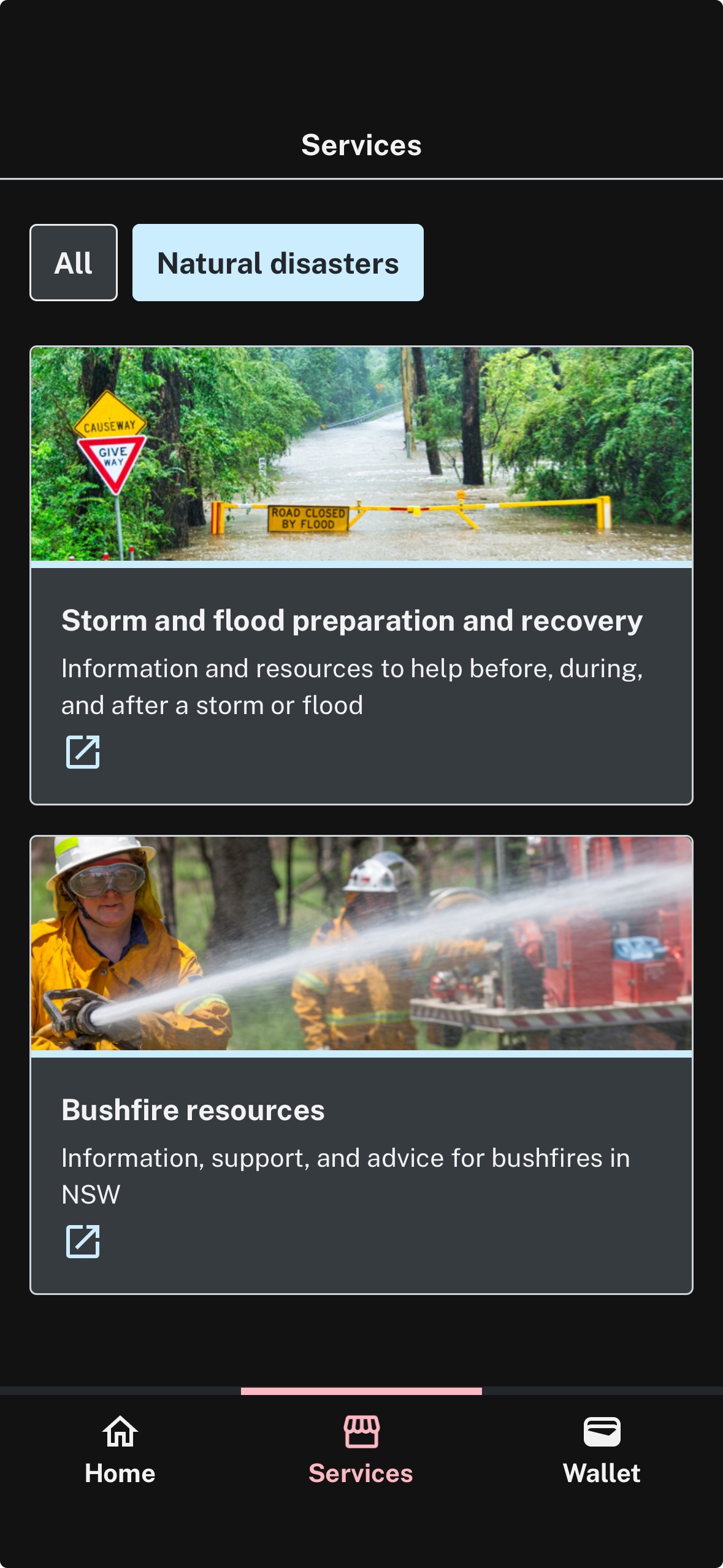 Natural disasters